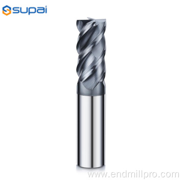 Variable Helix Milling Tool EndMill for Stainless Steel